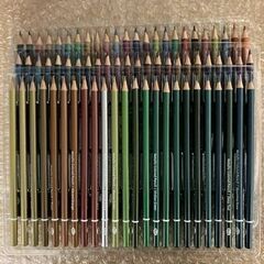 メタリックの色鉛筆72色セットの画像