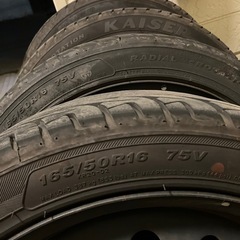 １６インチタイヤホイールセット　ラクティス純正の画像