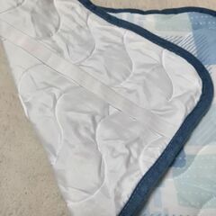 ひんやり枕パッド 55×40 枕カバー 冷感 ゴムバンド キルト ピローカバーの画像