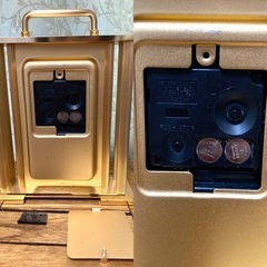 SEIKO セイコー　DECOR 置き時計☆広島信用金庫☆昭和レトロ☆インテリア小物☆ジャンク品☆日本製の画像