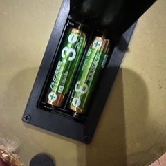 LED電球対応 シャンデリア テーブルランプ 1灯 ダークゴールド　単三電池式　LEDシャンテリア型スタンドランプの画像