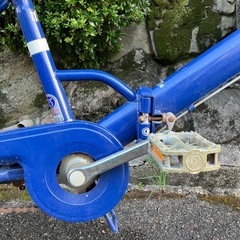 自転車店から出品/ 20インチ折り畳み/タイヤほとんど新品/走行少なし/防犯登録ok の画像