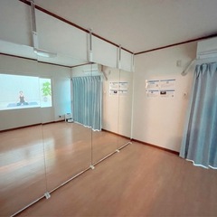 突っ張りミラー　4枚　幅合計280cm 高さ180cmの画像