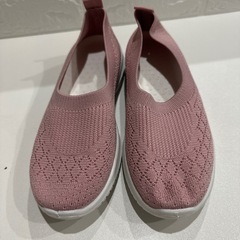 女性用 スリッポン ウォーキング トレーニング 軽量 通気 フラット スニーカーの画像