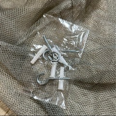 おもちゃ 収納 ハンモック グレーの画像