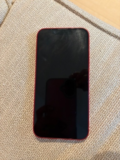 本体iPhone13miniレッド赤