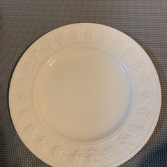WEDGWOOD ウエッジウッド　ブルーアイボリープレート　2枚セットの画像
