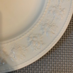 WEDGWOOD ウエッジウッド　ブルーアイボリープレート　2枚セットの画像