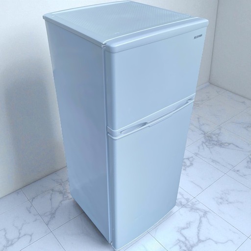 ♦️ アイリスオーヤマノンフロン冷凍冷蔵庫 【2018年製】AF118-W 冷凍