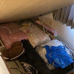 東京ベッド　リーナⅠ&Ⅱ 跳ね上げ式セミダブルベッドフレームの画像