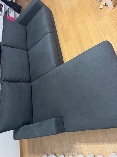3人掛けカウチソファ(使用1年未満)