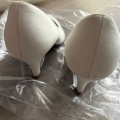 パンプス　結婚式の画像