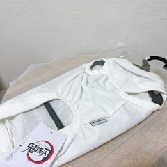 【新品未開封】鬼滅の刃 ペット用洋服 2枚セット 竈門炭治郎 竈門禰豆子(3号サイズ)の画像