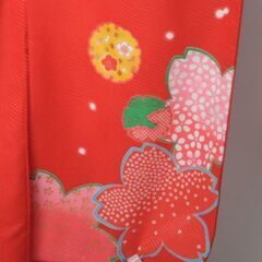 【日本製】七五三　３歳女の子用　三つ身 着物の画像