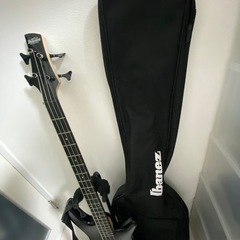 【美品】エレキベースソフトケース付きIbanez GSR280QA-TKSの画像