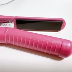 コンパクト ピンク ストレートヘアアイロンの画像
