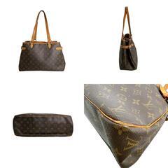 ルイヴィトン M51154 トートバッグ ブラウン  LOUIS VUITTON バティニョール・オリゾンタル モノグラムの画像