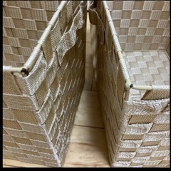 収納ケース　カゴの画像