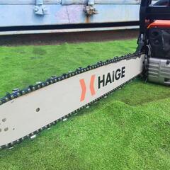 美品🎶HAIGEハイガーHG-F5200エンジンチェーンソー切断機（整備済）現物確認大歓迎🎶52ccの画像