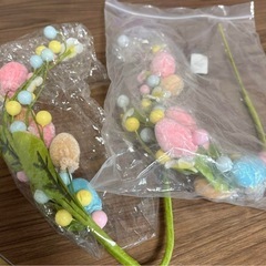 【未使用】イースターフラワー花装飾の画像