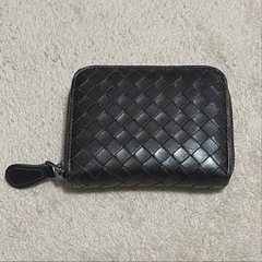 中古　ボッテガヴェネタ　ミニ財布　ブラウンの画像