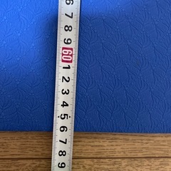 厚いヨガマット　66cm＊184cm*0.9cmの画像