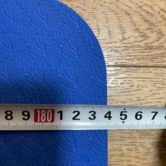 厚いヨガマット　66cm＊184cm*0.9cmの画像