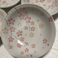 桜柄のお皿 まとめての画像