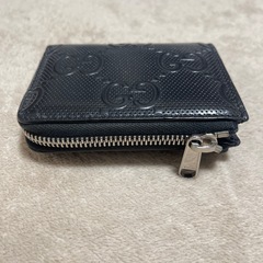 【美品】 中古 GUCCI グッチ / GGエンボスミニウォレットの画像