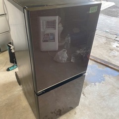 NO B454🌈福岡市内配送設置無料✨🌈冷蔵庫 ブラウン HR-G13B-BR [134L /2ドア /右開きタイプ] [冷凍室 46L] 2020年の画像