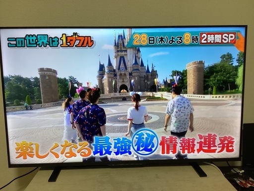 REGZA 50型4K液晶テレビ