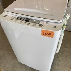 NO B455🌈福岡市内配送設置無料✨🌈ハイセンス 5．5kg全自動洗濯機 e angle select 白 HW-55E2W 2024年の画像