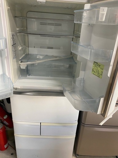 NO B456?福岡市内配送設置無料✨?東芝 TOSHIBA 冷蔵庫 VEGETA スタンダードモデル 481L フレンチドア シェル