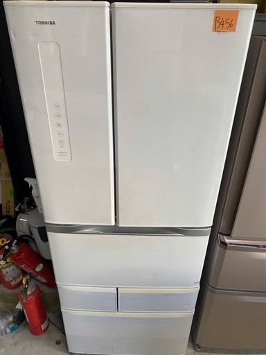 NO B456?福岡市内配送設置無料✨?東芝 TOSHIBA 冷蔵庫 VEGETA スタンダードモデル 481L フレンチドア シェル