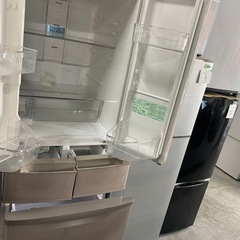 NO B457🌈福岡市内配送設置無料✨🌈日立 HITACHI 冷蔵庫（415L・フレンチドア） R-SF42BMの画像