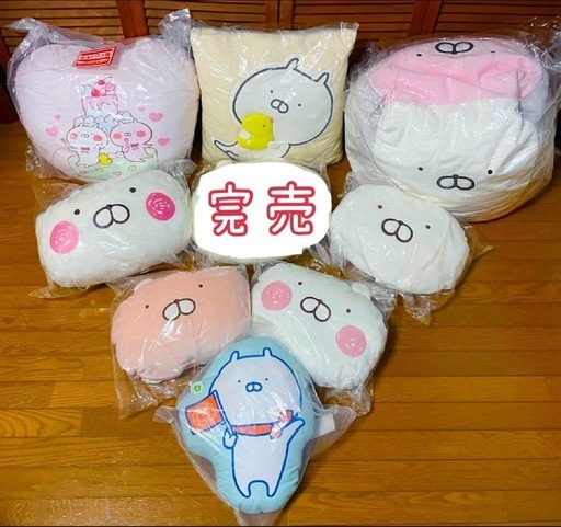 うさまる うさこ クッション 座布団セット Z-29-4K40