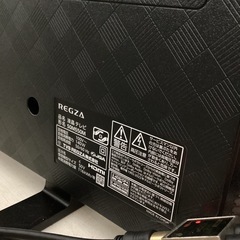 REGZA 50型4K液晶テレビそれになんと買ってまだ新しいですの画像