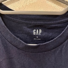 GAP ネイビー Tシャツ 半袖 ロゴTの画像