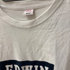 EDWIN 白T ロゴの画像