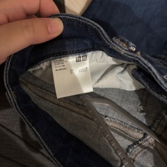 ユニクロ デニム スキニー 24の画像