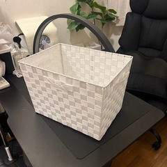 スチールラックとカゴセットの画像