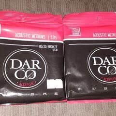 アコースティックギター　弦　DARCO の画像
