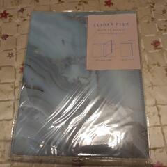 新品　ポケットファイル A4 2冊 クリアファイル 4枚 下敷き1枚の画像