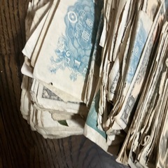 即日限定激レア希少本物旧紙幣1000枚＋古銭800gの画像