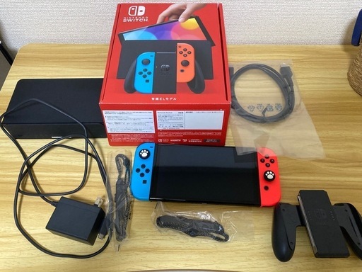 Switch有機ＥＬ本体
＋ケース＋microSD