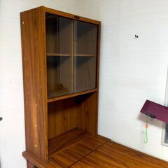 オカムラ　学習机　本棚付きの画像