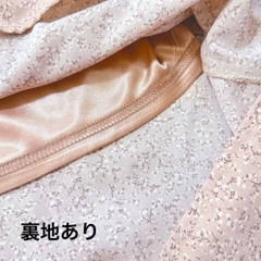 【送料込み】小花柄 ロングスカート ピンク フレアスカートの画像