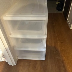 クリアケース衣類の画像