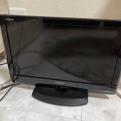AQUOSテレビ SHARP lc-20e90中古の画像
