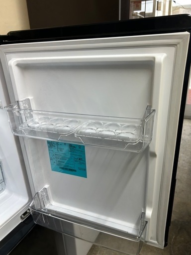 万代店　ハイアール　２ドア　冷蔵庫　2023年製　148L JR-NF148CK